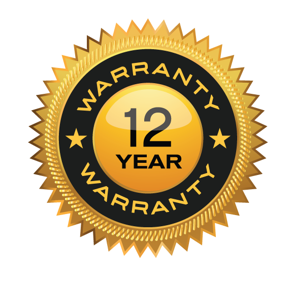 12 Year Warranty