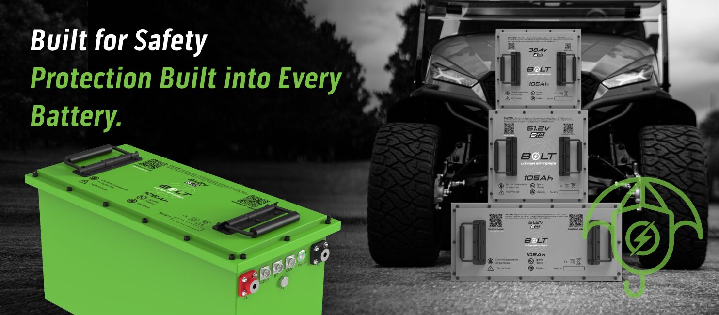 Built for Safety - Protection Built into Every Battery